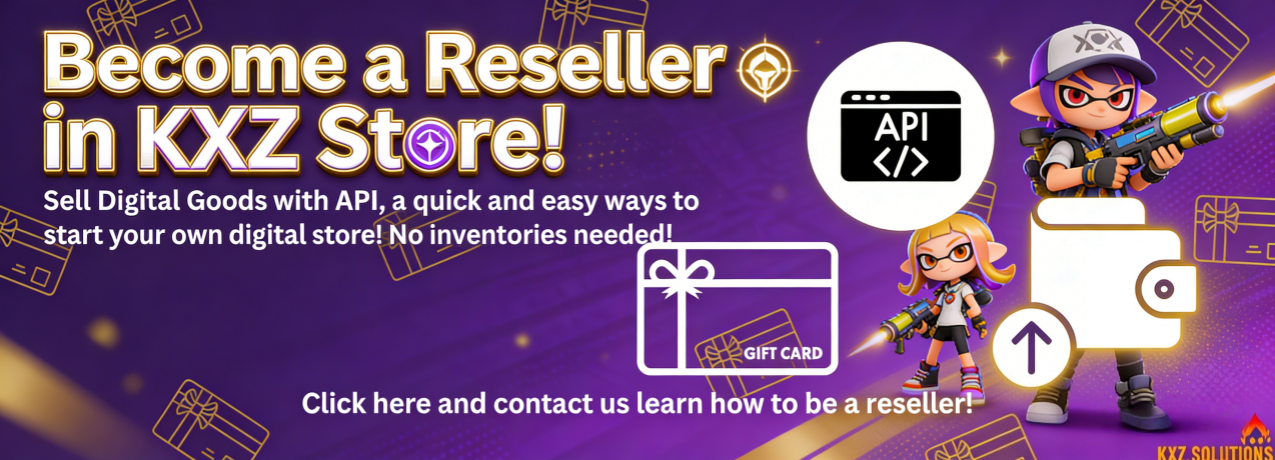 Become KXZ Gift Card Reseller